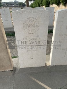 BAGHDAD (NORTH GATE) WAR CEMETERY - HAMMETT, J H